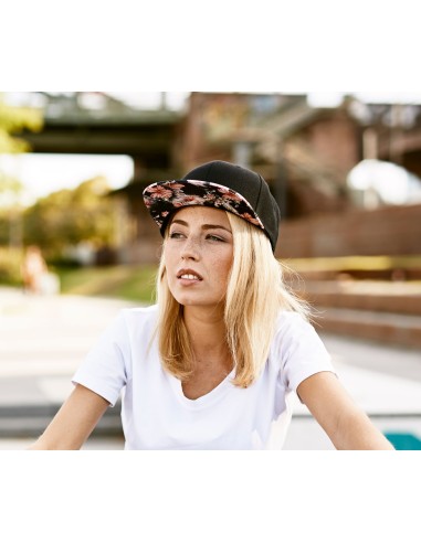 FLE-6089F-Floral Snapback